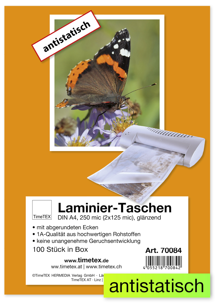 Laminiertaschen A3 2x80 mic, Glanz