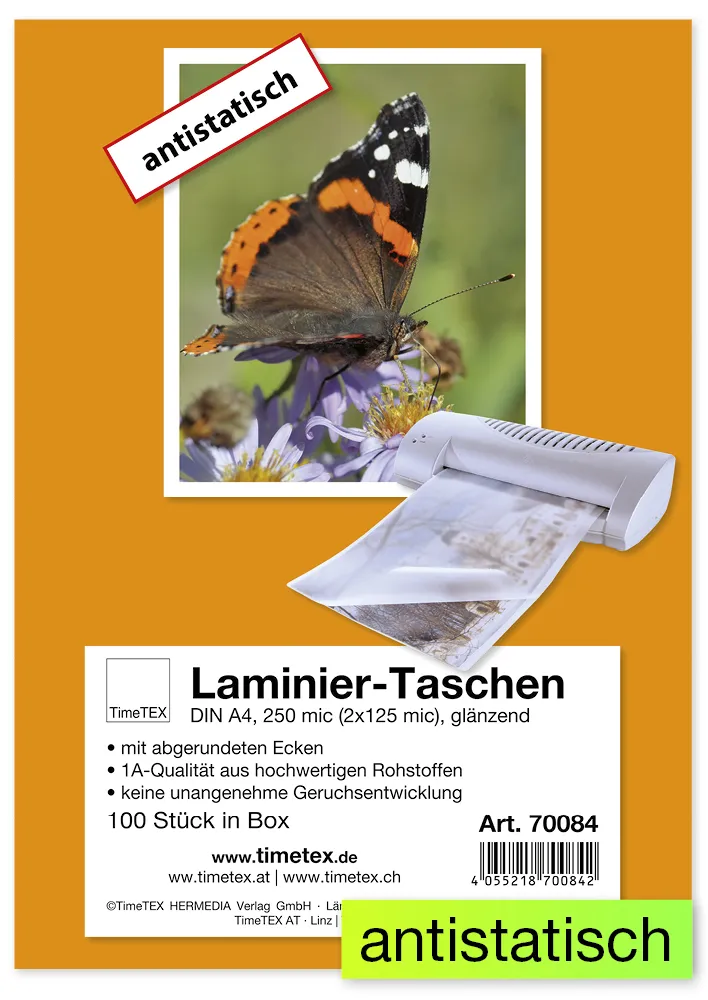 Laminiertaschen A3 2x80 mic, Glanz