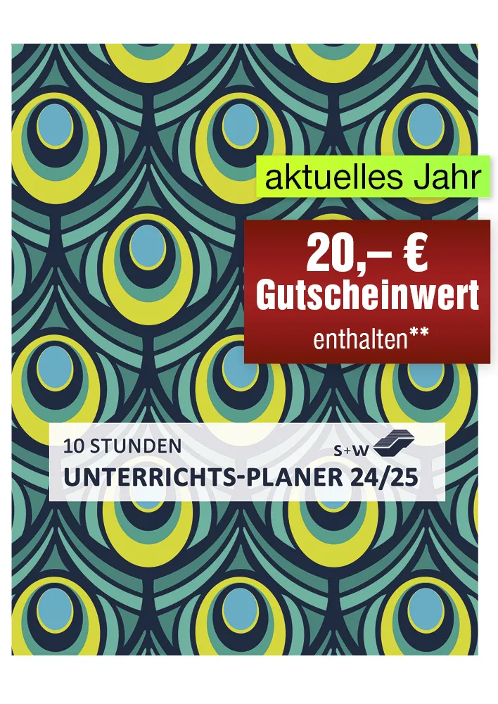 s+w Unterrichts-Planer Edition Pfau 24/25