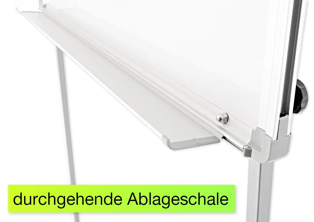 Mobil-Flipchart und Whiteboard in Tasche