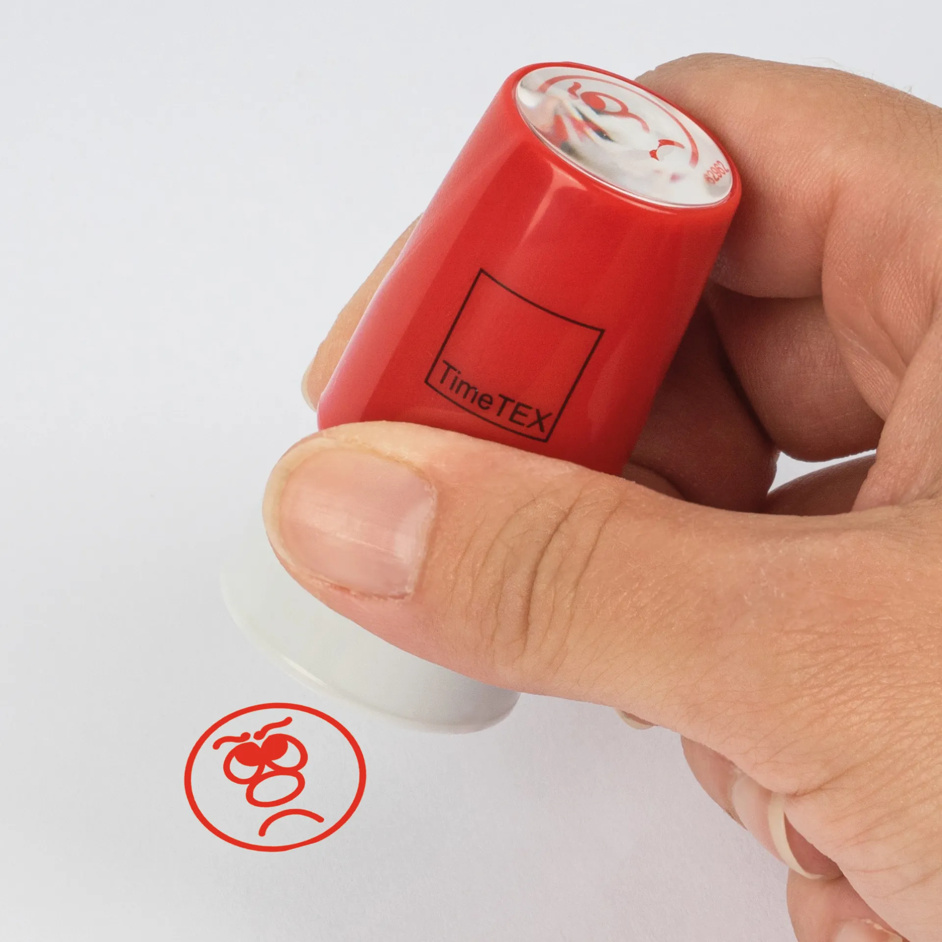 Stempel, Gesichter 3-tlg.