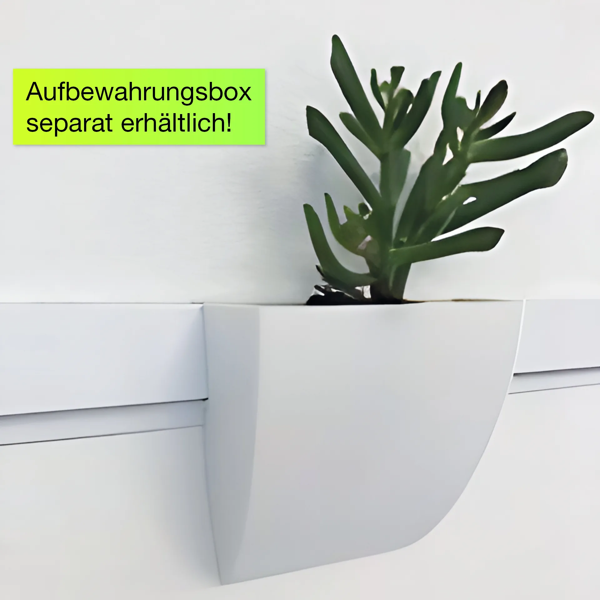 Info-Leiste mit Befestigungs-Material, 100 cm, weiß