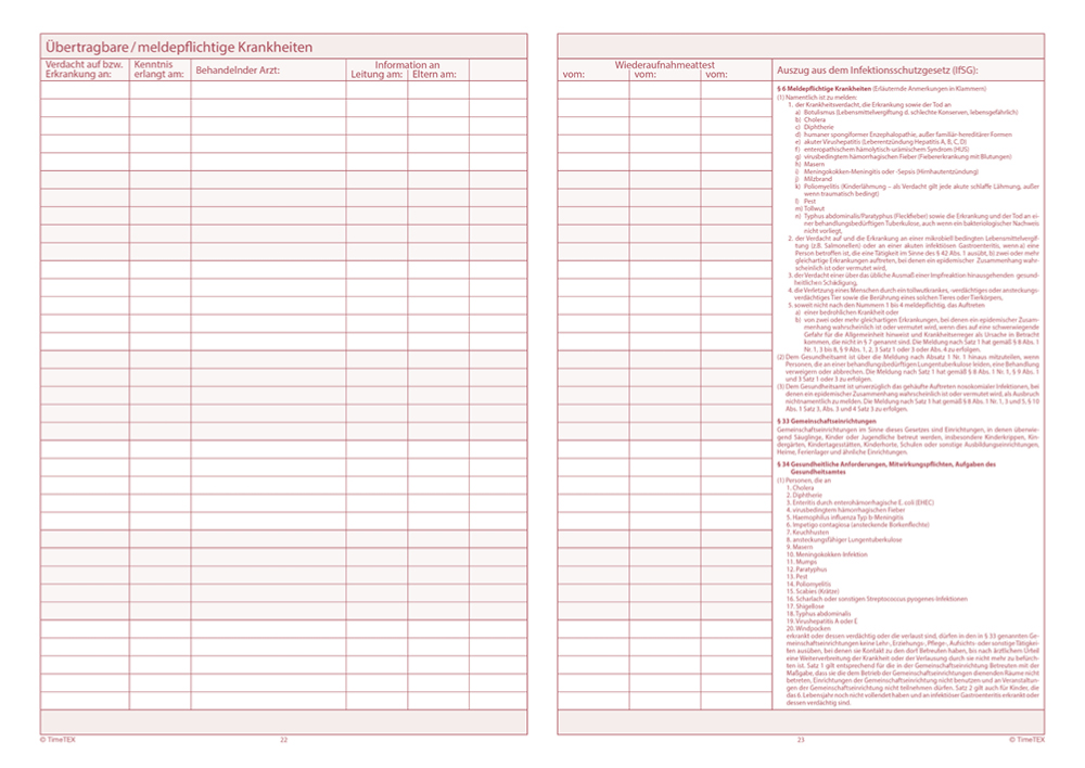 TimeTEX Gruppen-Tagebuch A4
