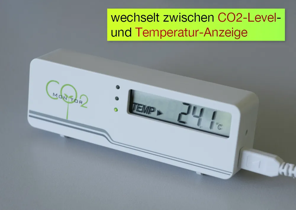 Luftgüte-Messer CO2 "Compact"