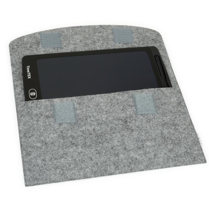 Tablet-Hülle aus Filz mit Einstecktasche, 30x20 cm Tablet-Hülle aus Filz mit Einstecktasche, 30x20 cm