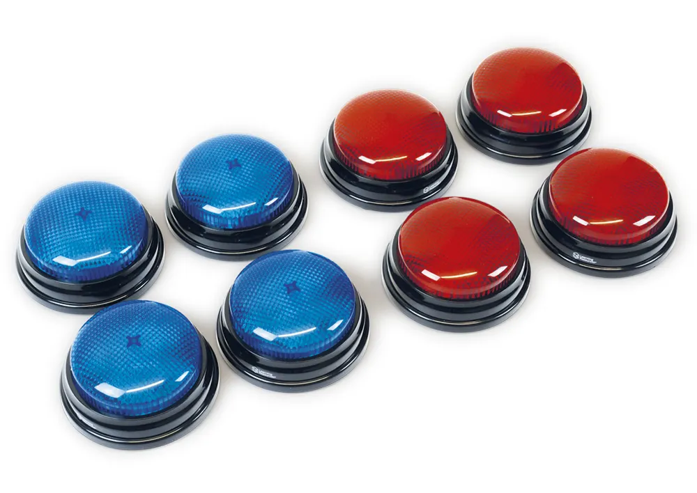 Team-Antwort-Signale 8-tlg. (Buzzer), Licht & Signaltöne