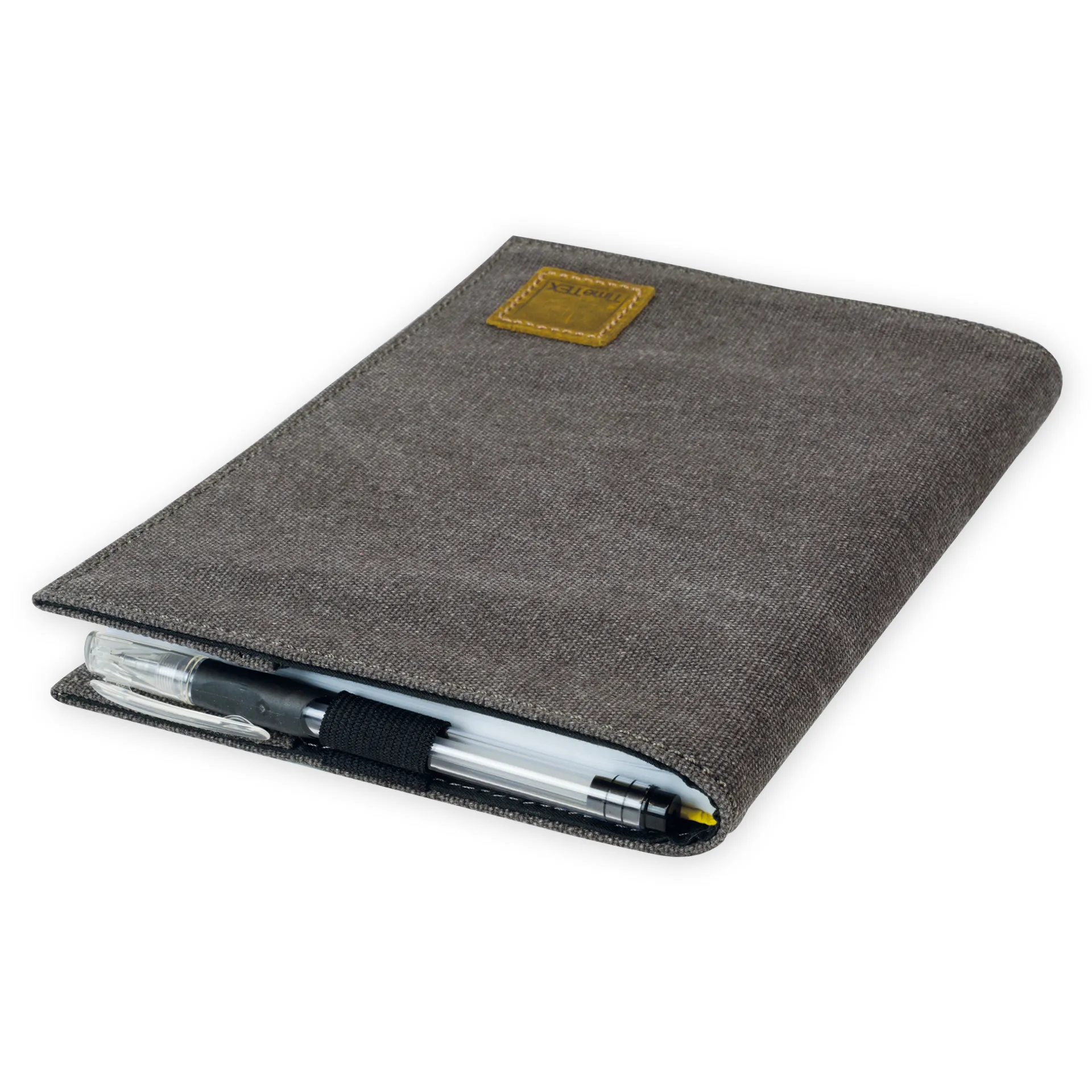 TimeTEX Kalenderhülle aus Canvas A5-Plus, mit Stiftschlaufe