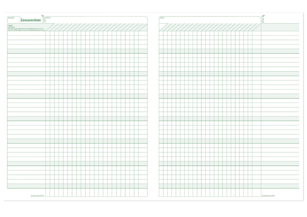 s+w Unterrichts-Planer 24/25 - 6 Stunden  A4++