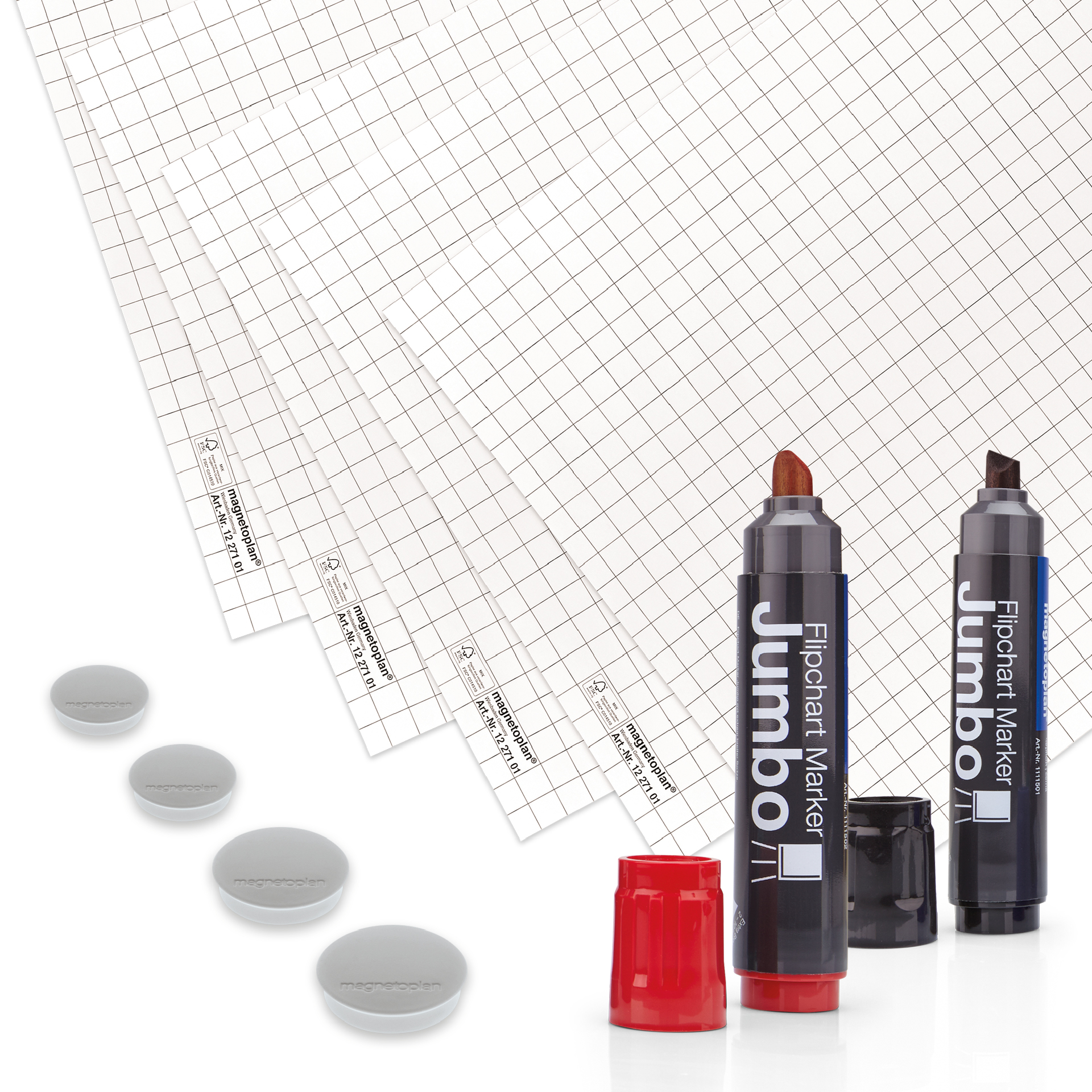 Flipchart-Starter-Set, 11-tlg.