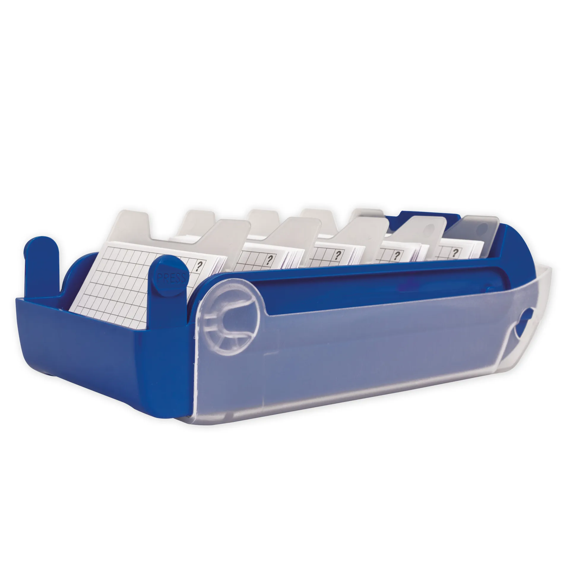 Lern-Karteikasten Kunststoff für A8