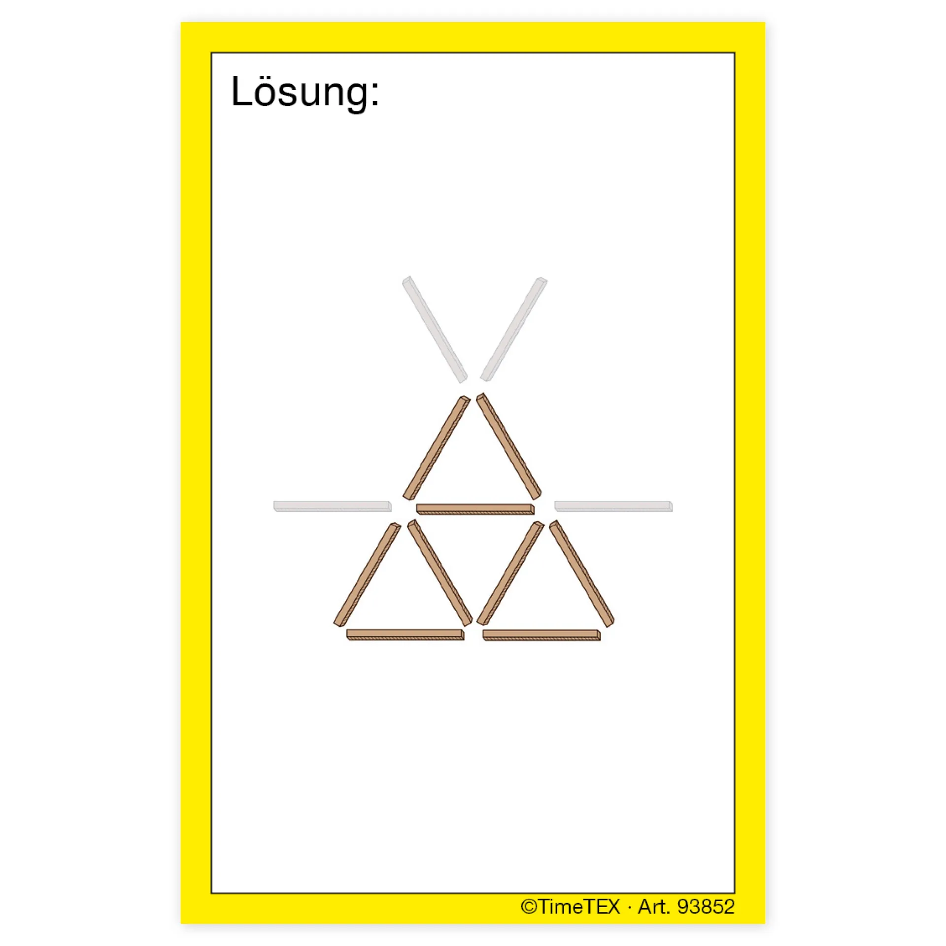 Stäbchen-Spiel "Knifflig"