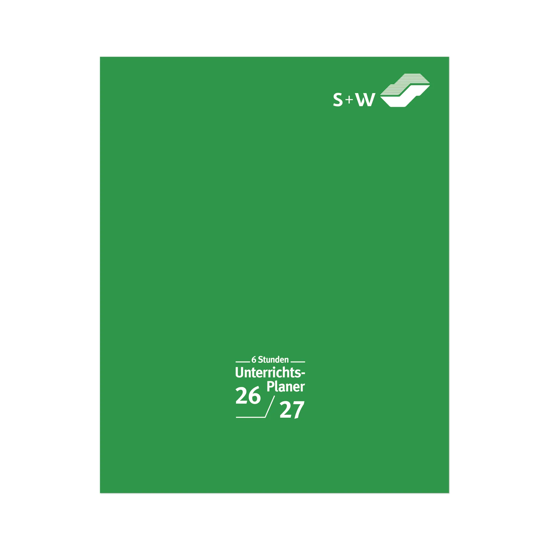 s+w Unterrichts-Planer A4++ 26/27 - 6 Stunden