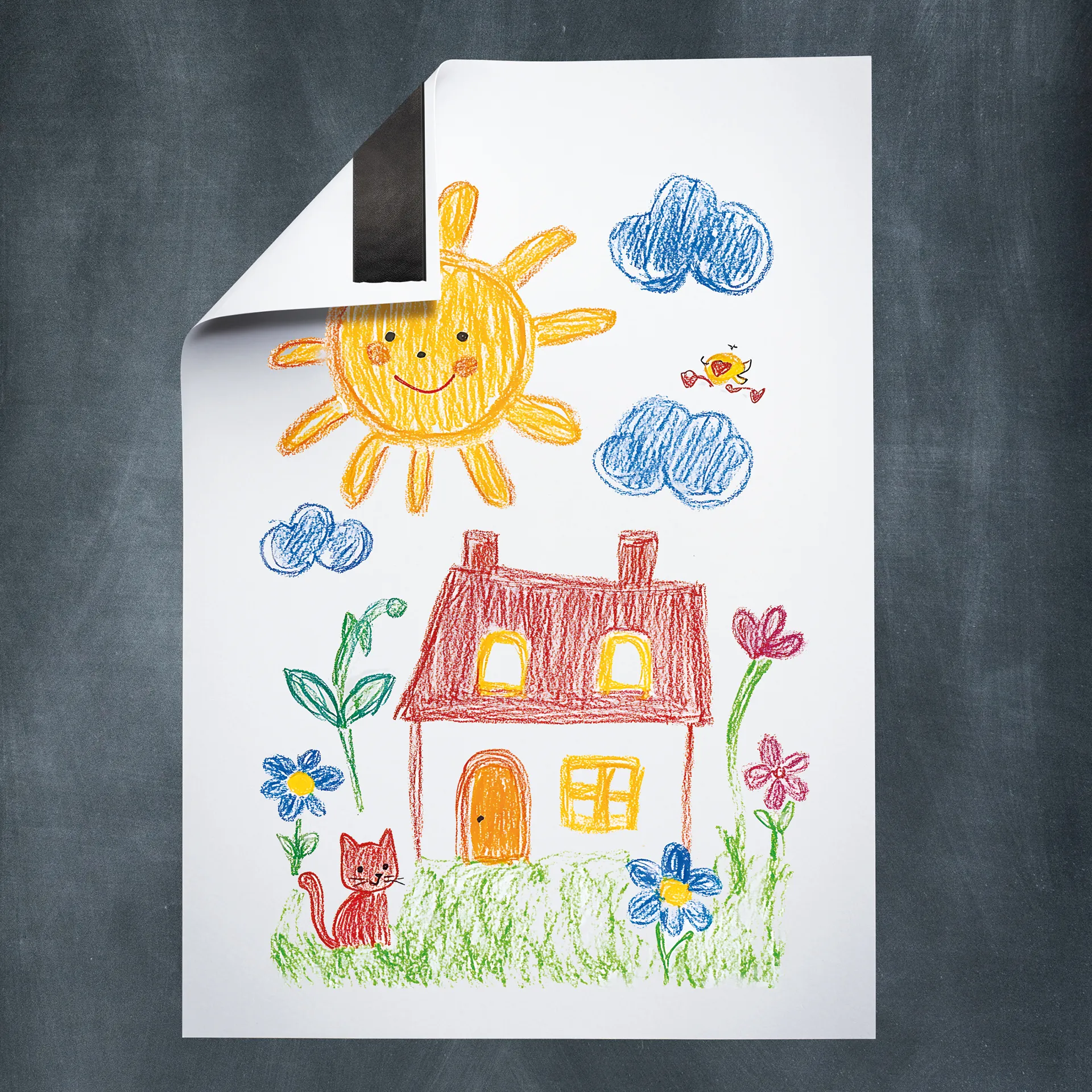 Magnetband auf Abroller, 3m