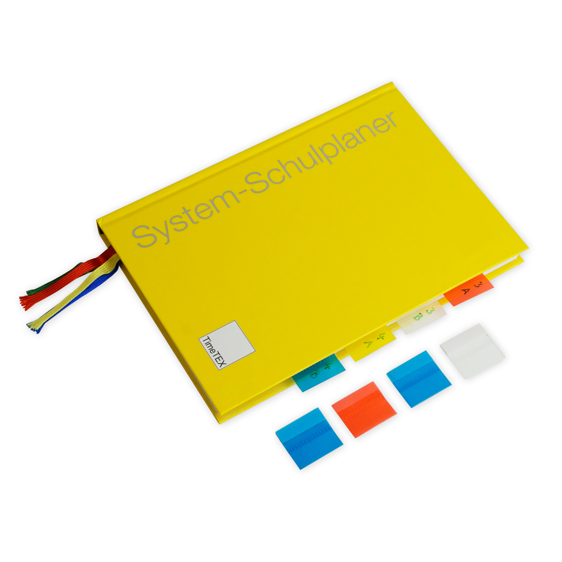 Register-Ecken beschriftbar, 12-tlg., aus Kunststoff-Folie