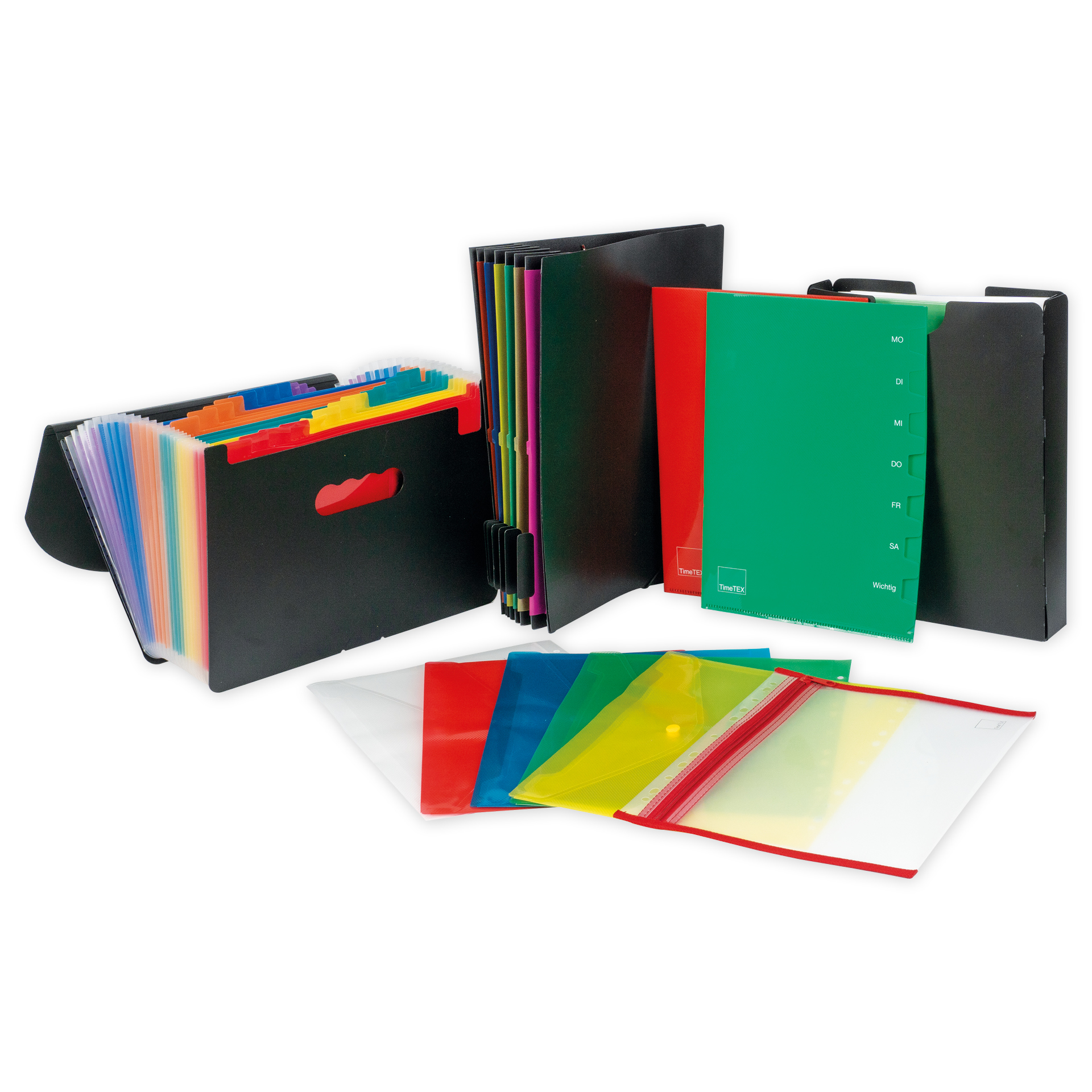 Büro-Organisations-Set "Mobilität", 11-tlg.