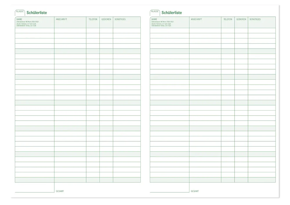 s+w Unterrichts-Planer A5++ 26/27