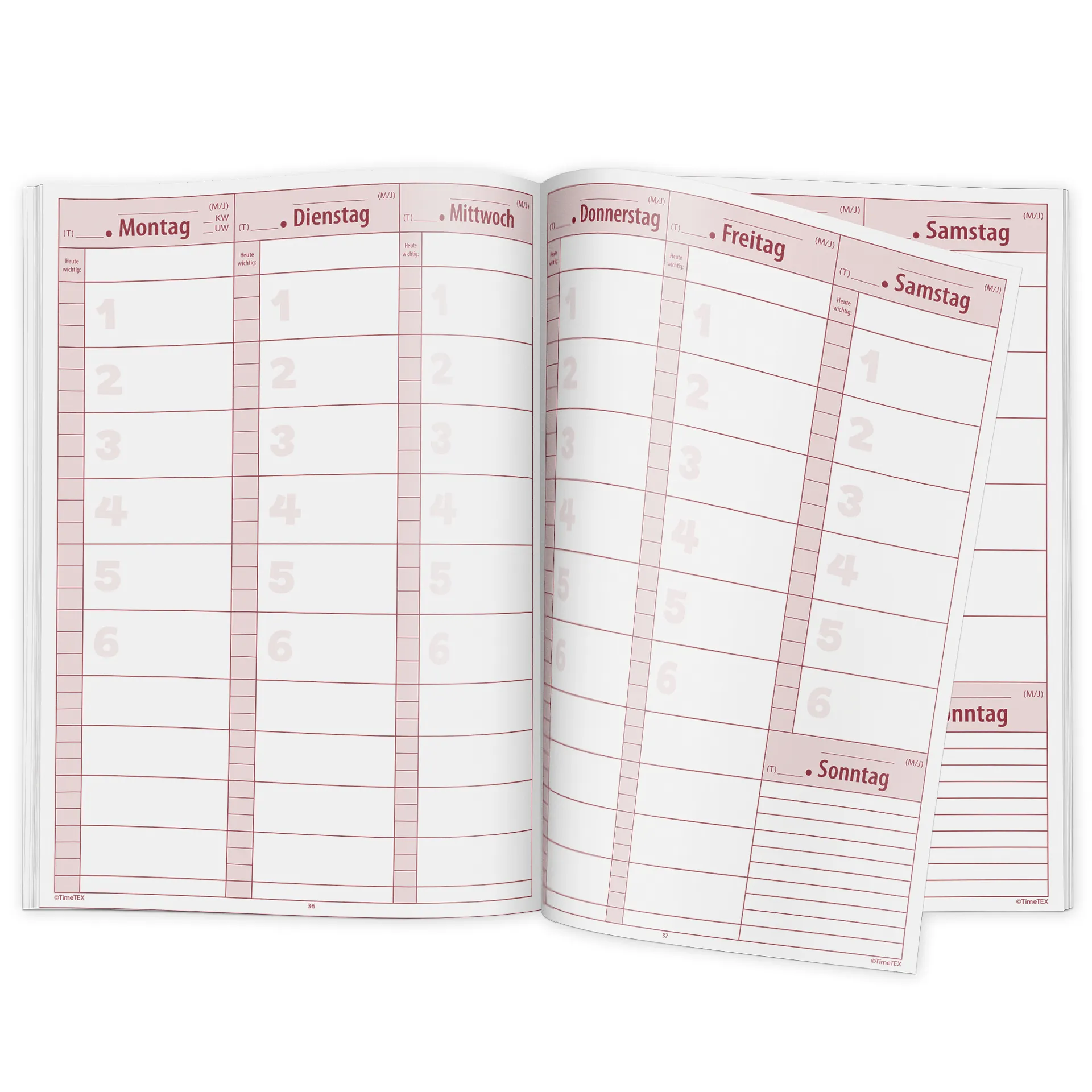 TimeTEX Unterrichts-Planer Universal, A5