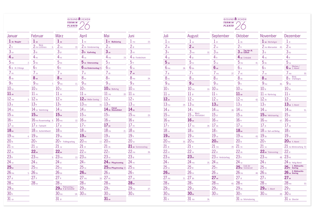 s+w Gesund & Schön 2026 20 Minuten