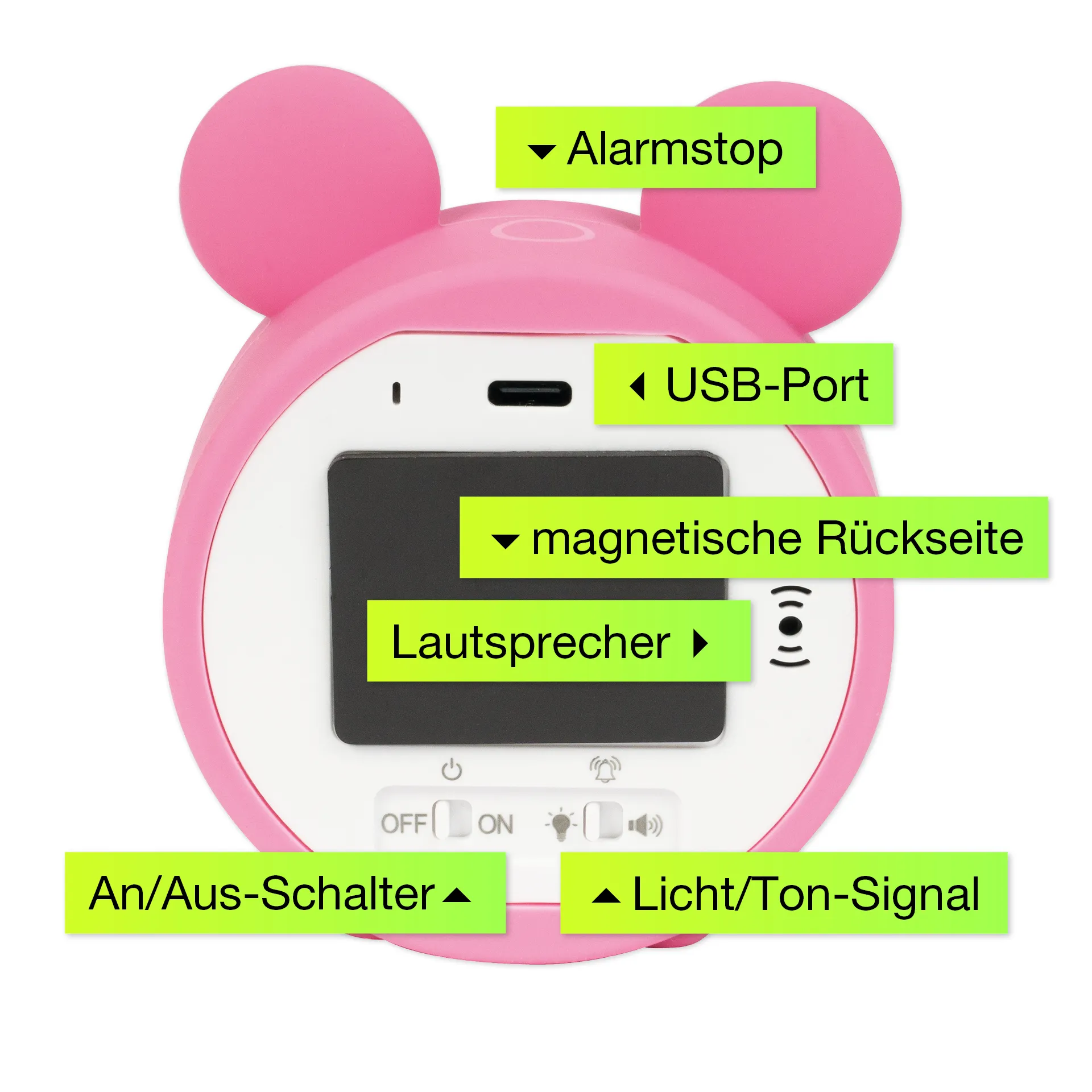 TimeTEX Zeitdauer-Uhr "lautlos" Maus