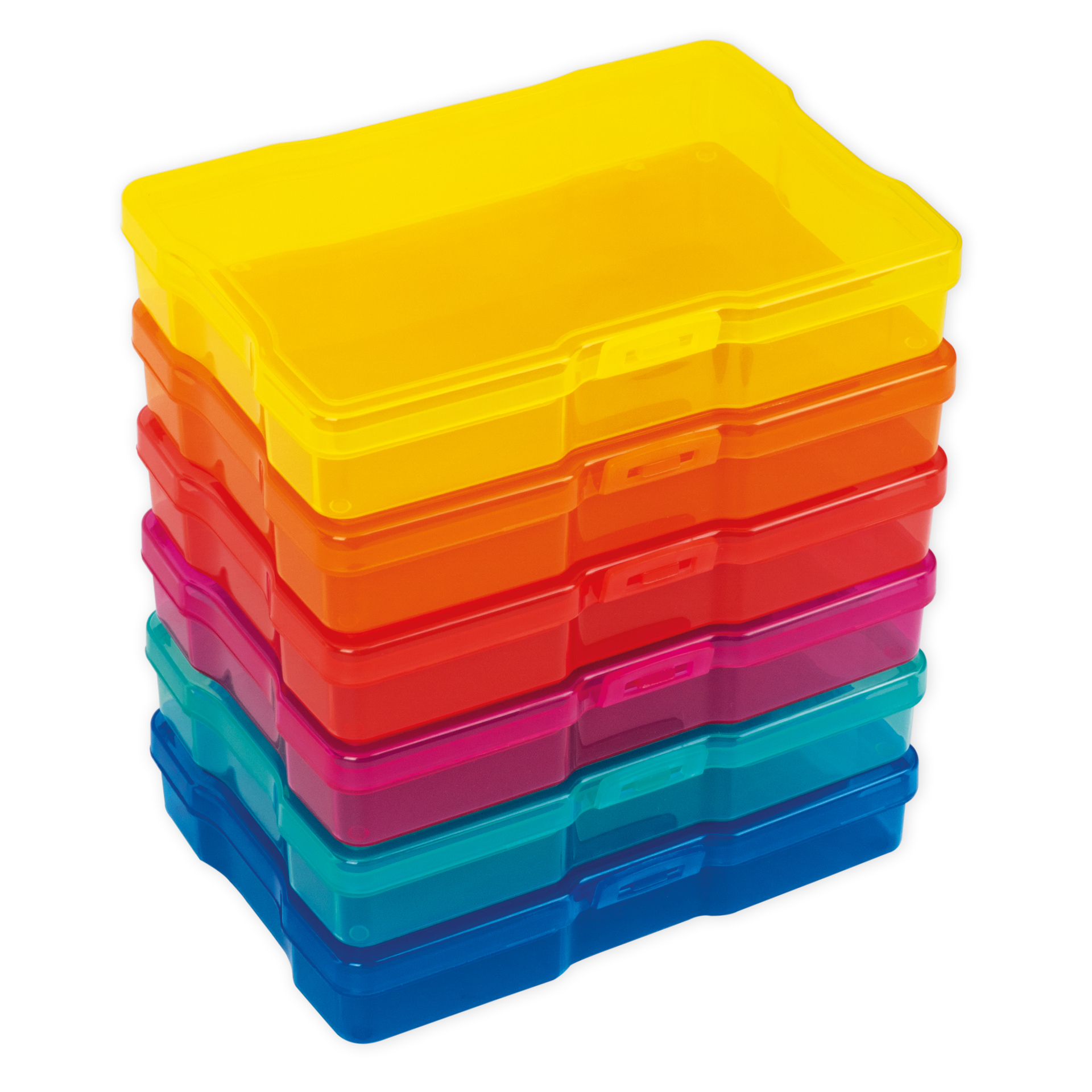 Farb-Boxen in der Box, transparent, 7-tlg.