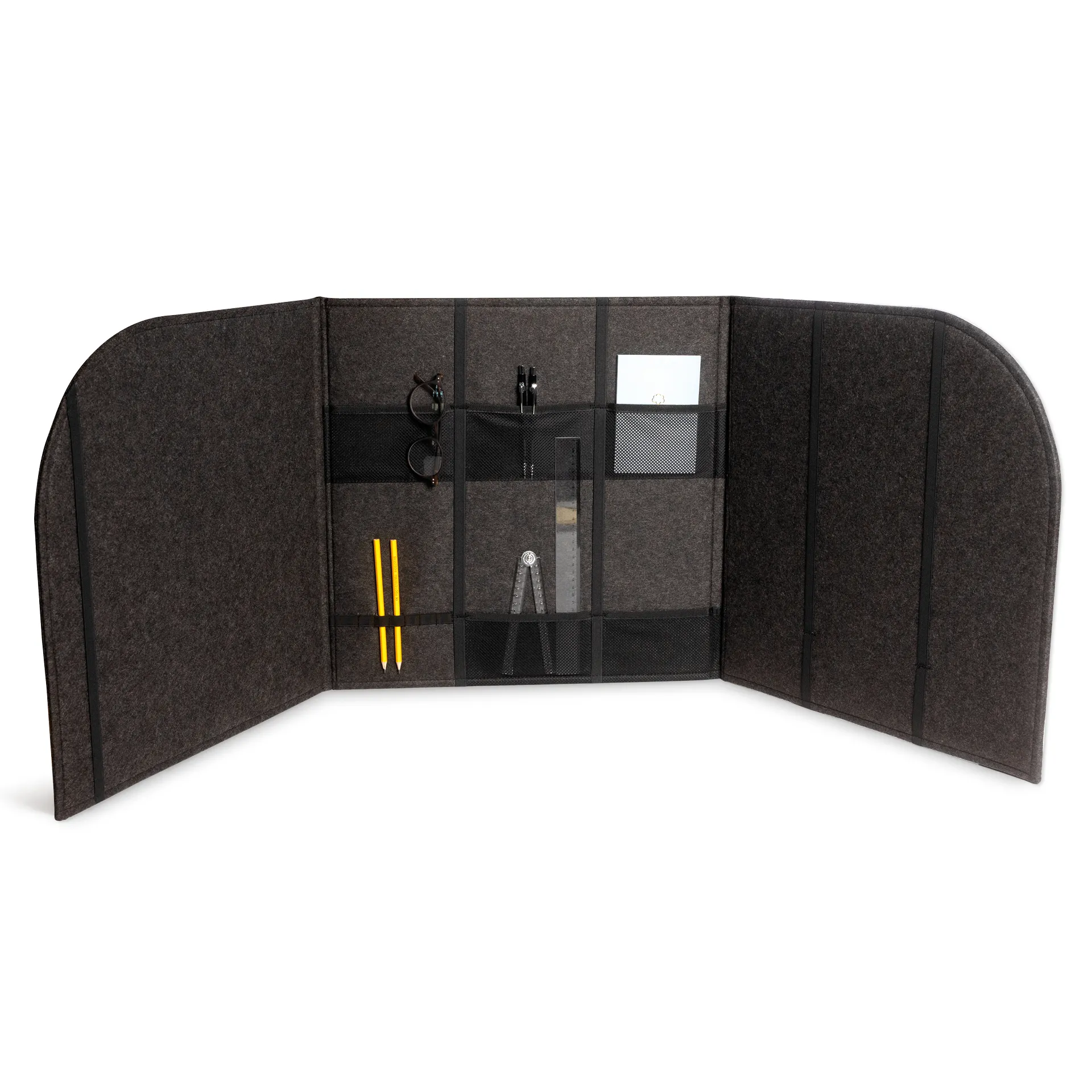 Sichtschutz-Kabine "Deluxe", zusammenklappbar, schalldämpfend