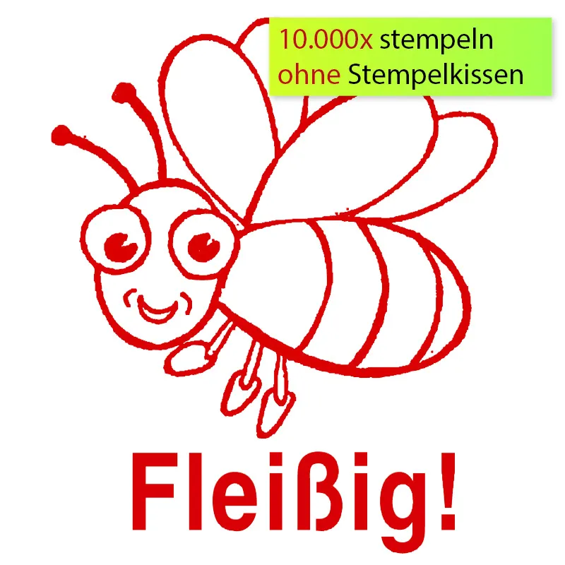 Stempel, Biene Fleißig!