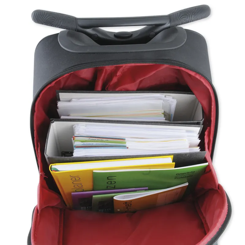 Universal-Trolley "TimeWay", violett/bunte Front