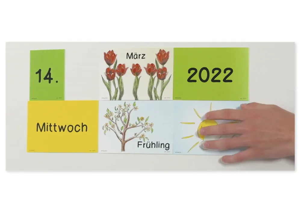 "Unser Jahr" Jahreskalender zum selber gestalten