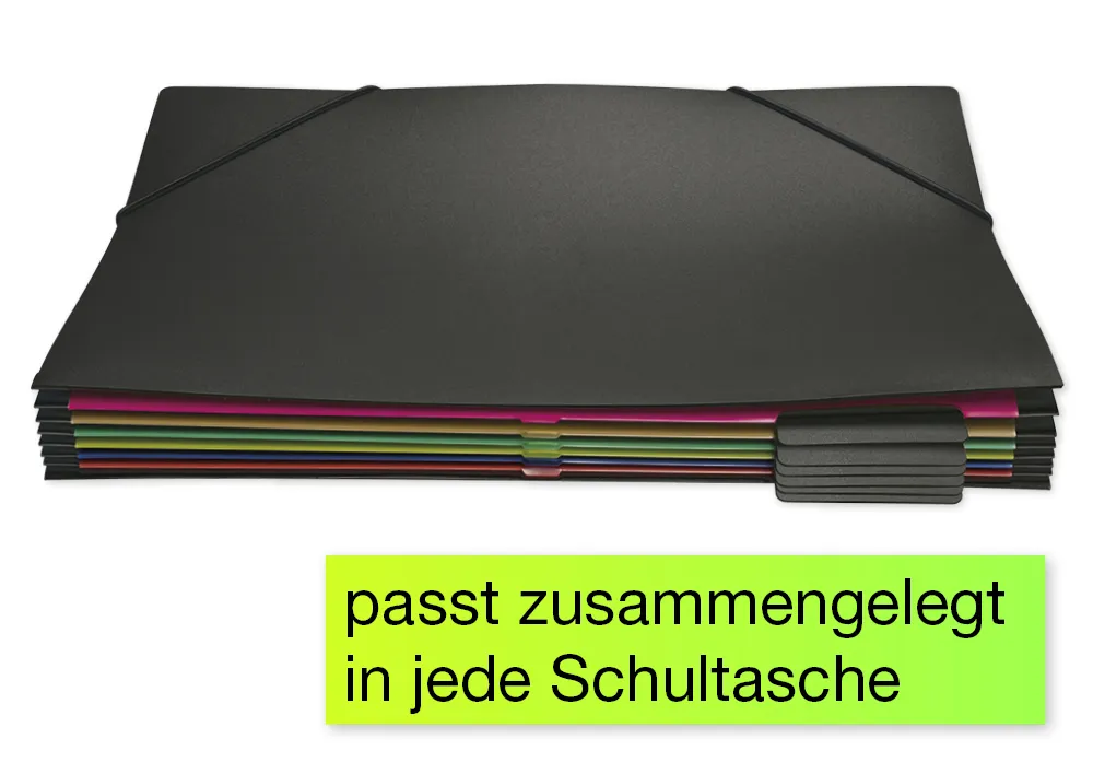 Hänge-Fächer für A4, beschriftbar