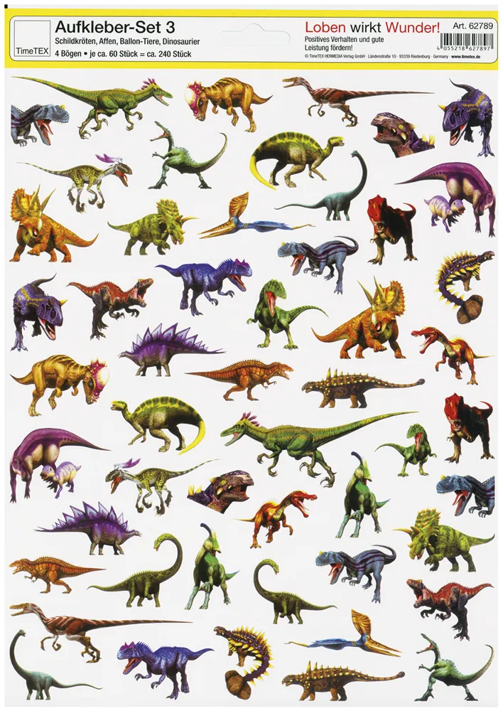 Lob-Aufkleber, Tiere Vielfalt