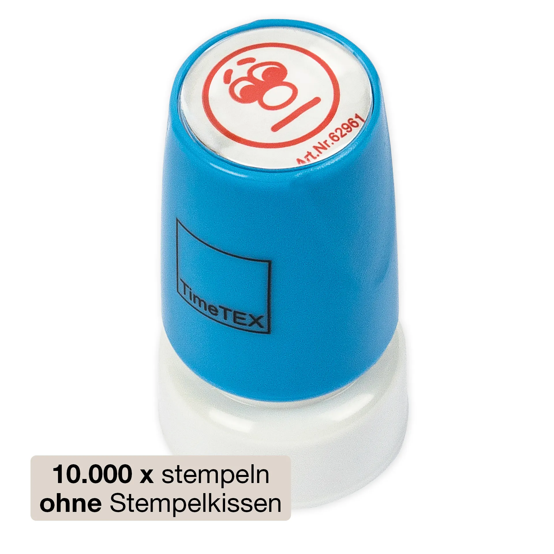 Stempel, Gesicht neutral