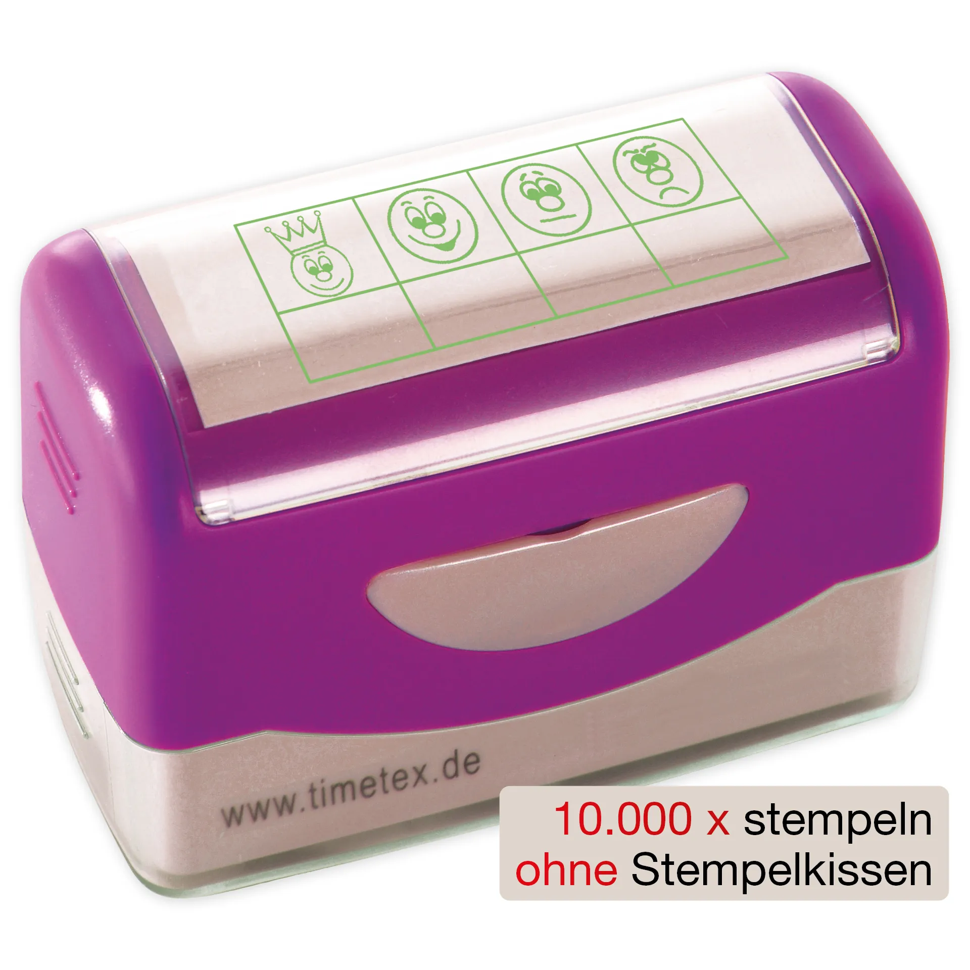 Stempel, 4 Gesichter