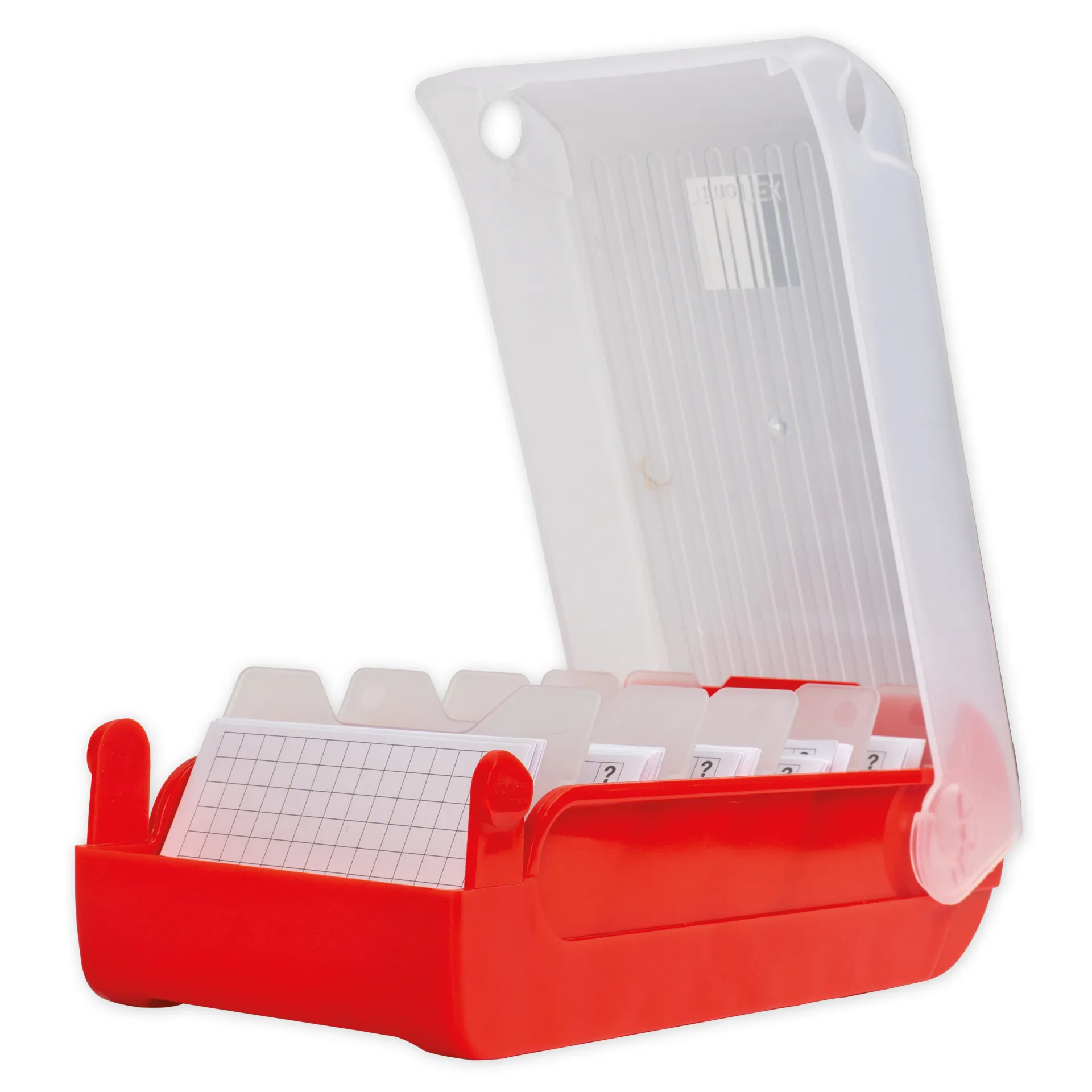 Lern-Karteikasten Kunststoff für A8