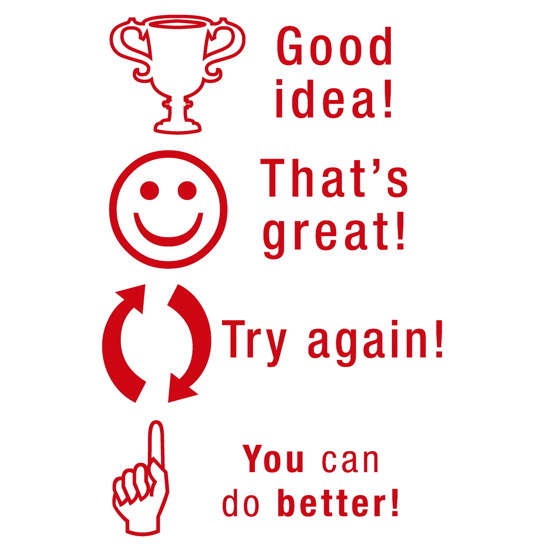 Stempel-Türmchen, Good idea