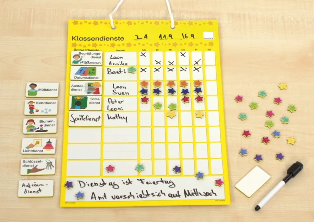 "Mein Klassendienst" magnetisch