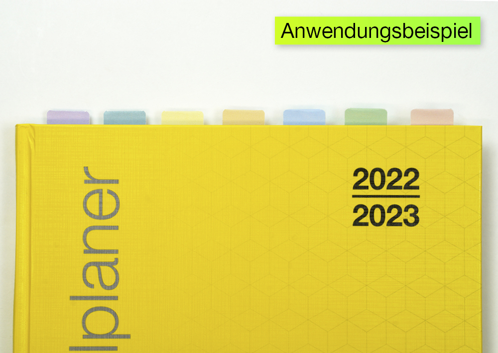 Register-Taben 29-tlg., selbstklebend, aus Karton-Papier Register-Taben 29-tlg., selbstklebend, aus Karton-Papier
