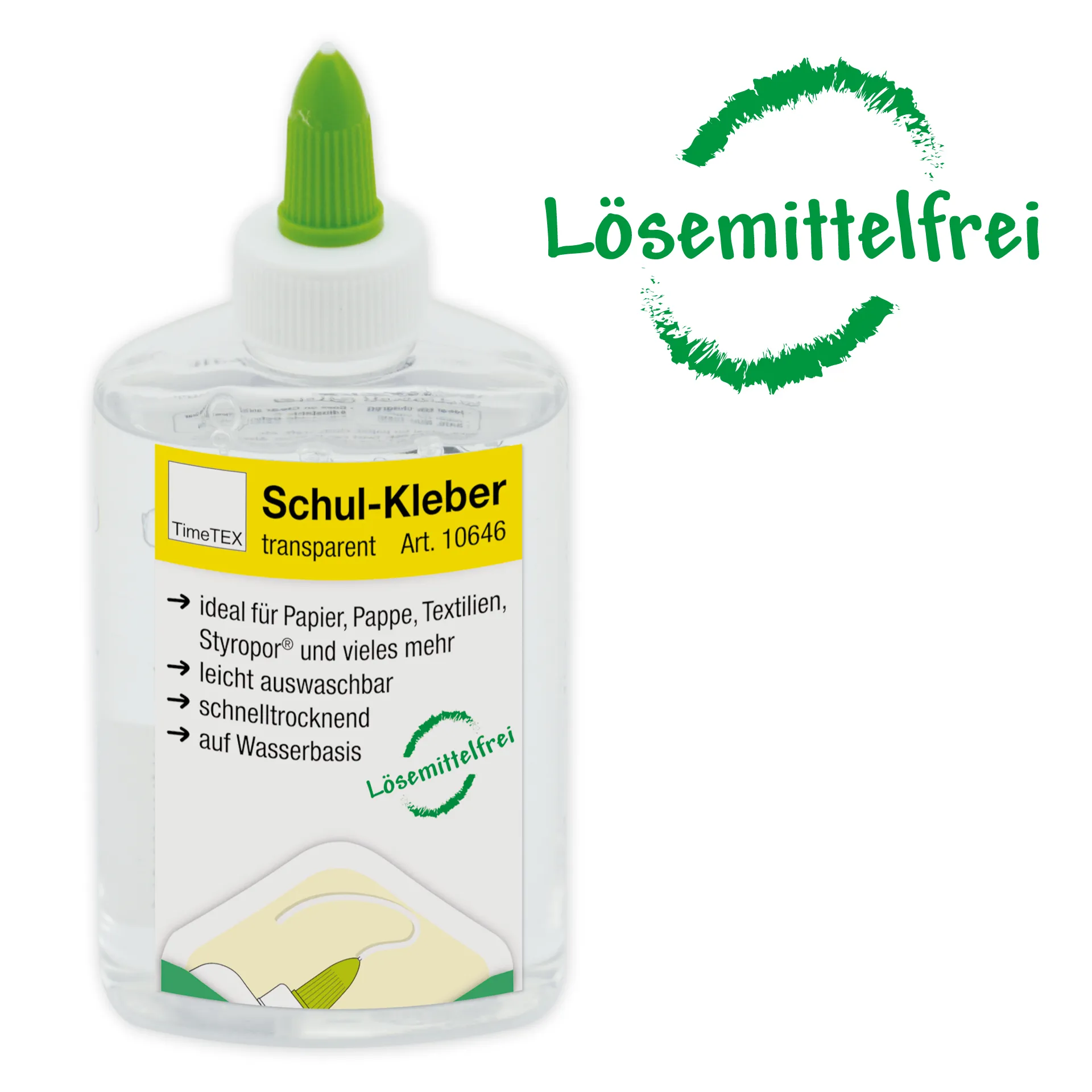 Flüssig-Kleber transparent