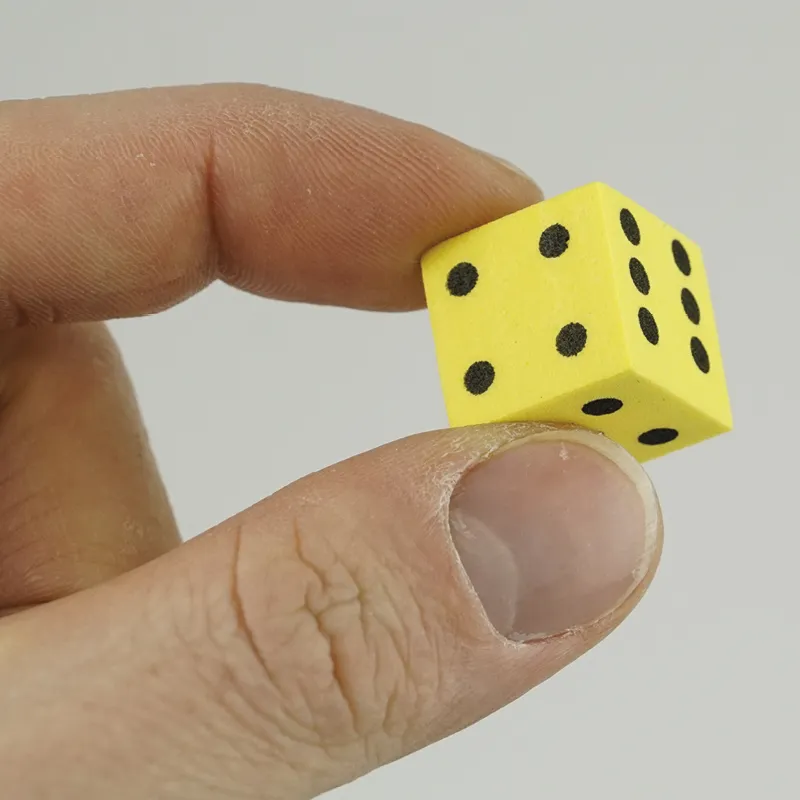 Soft-Würfel, gelb, 200-tlg.