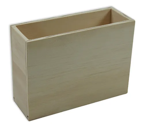 Karteikasten Holz, A5 hochkant 