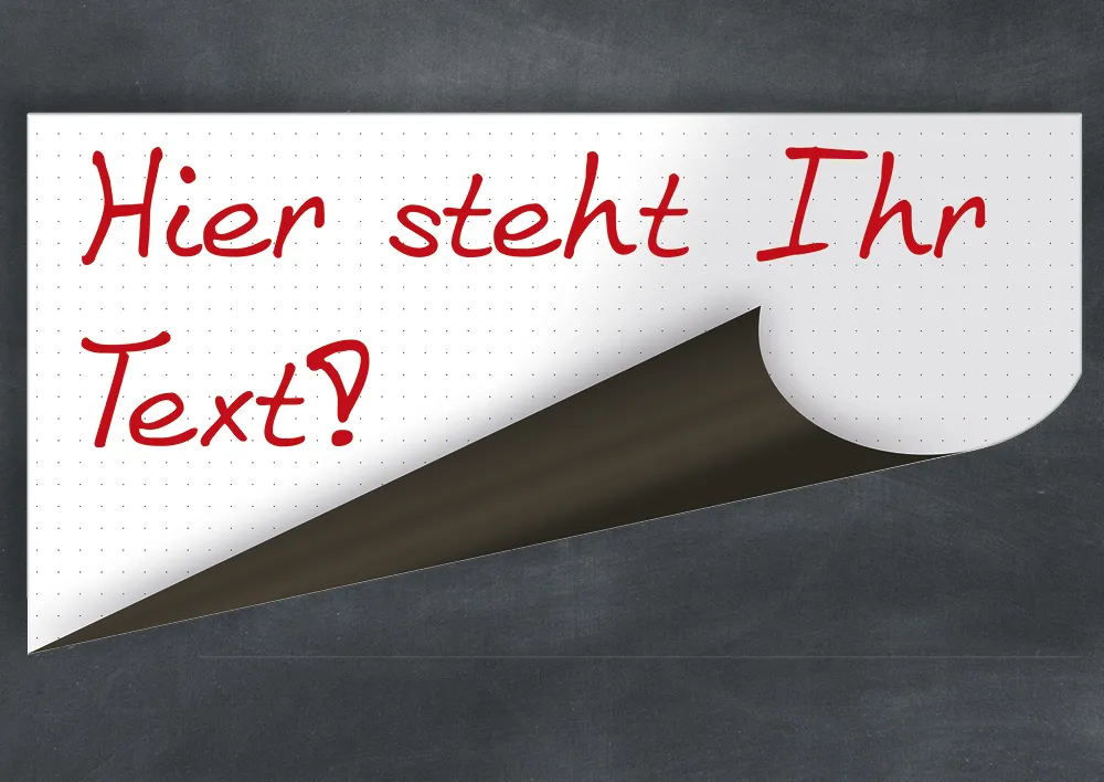 Flexo-Whiteboard mit Punktraster, magnetisch, 2-tlg.