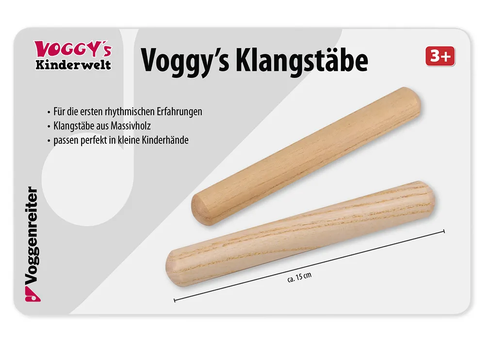 Klangstäbe, 15 cm