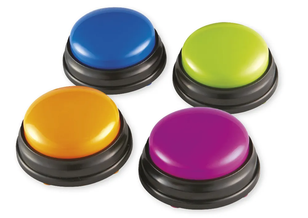 Antwort-Button "Tiere", 4-tlg.