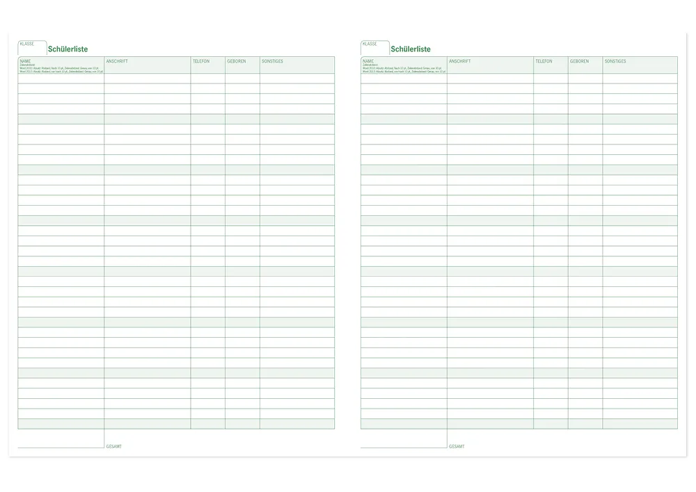 s+w Unterrichts-Planer Edition PFAU A4++ 26/27