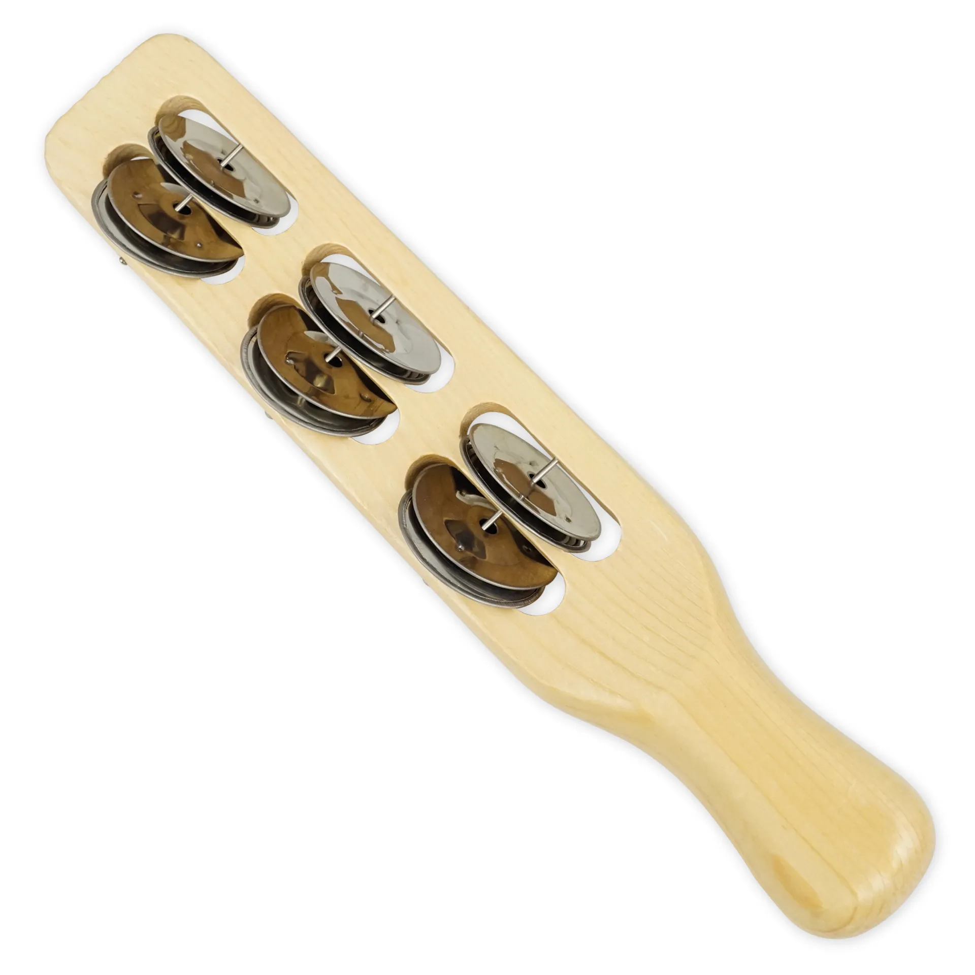 Schellenstab aus Holz