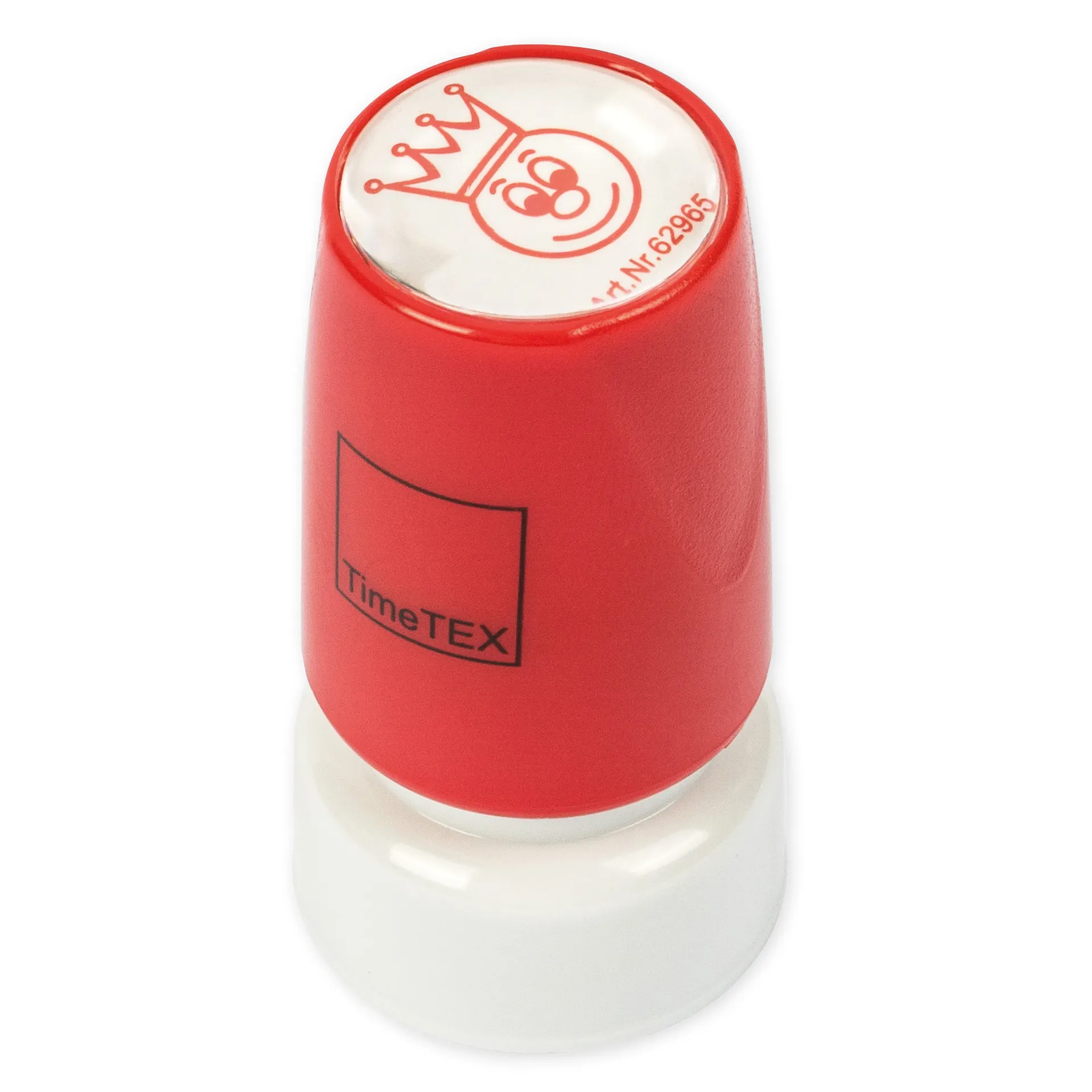 Stempel, Gesicht mit Krone