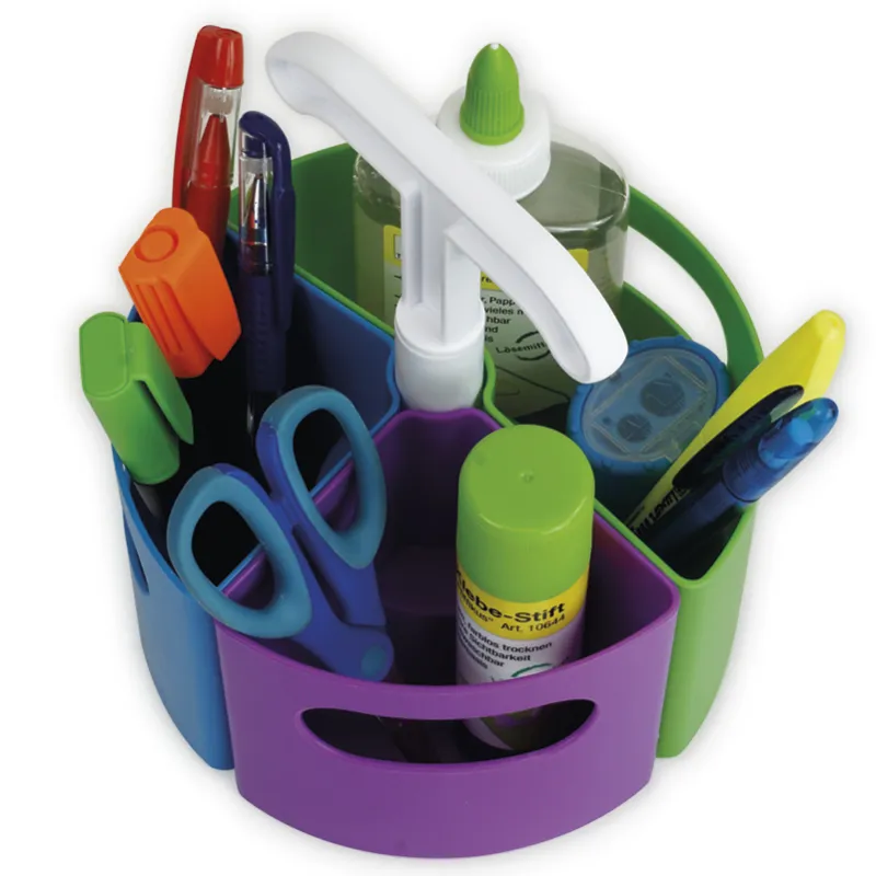 Tisch-Organizer "Basic", Kunststoff, 4-tlg.
