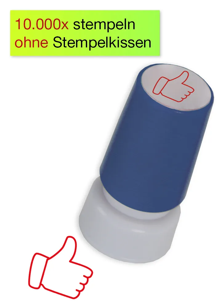 Stempel, Daumen hoch