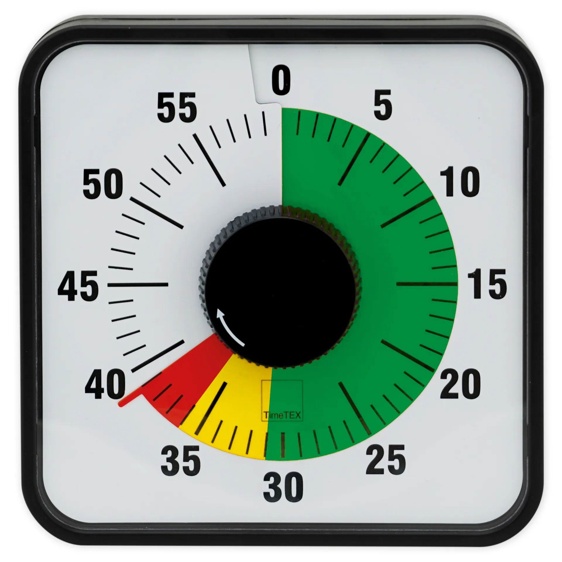 Zeituhr "Automatik", magnetisch, eckig mit Ampelfunktion