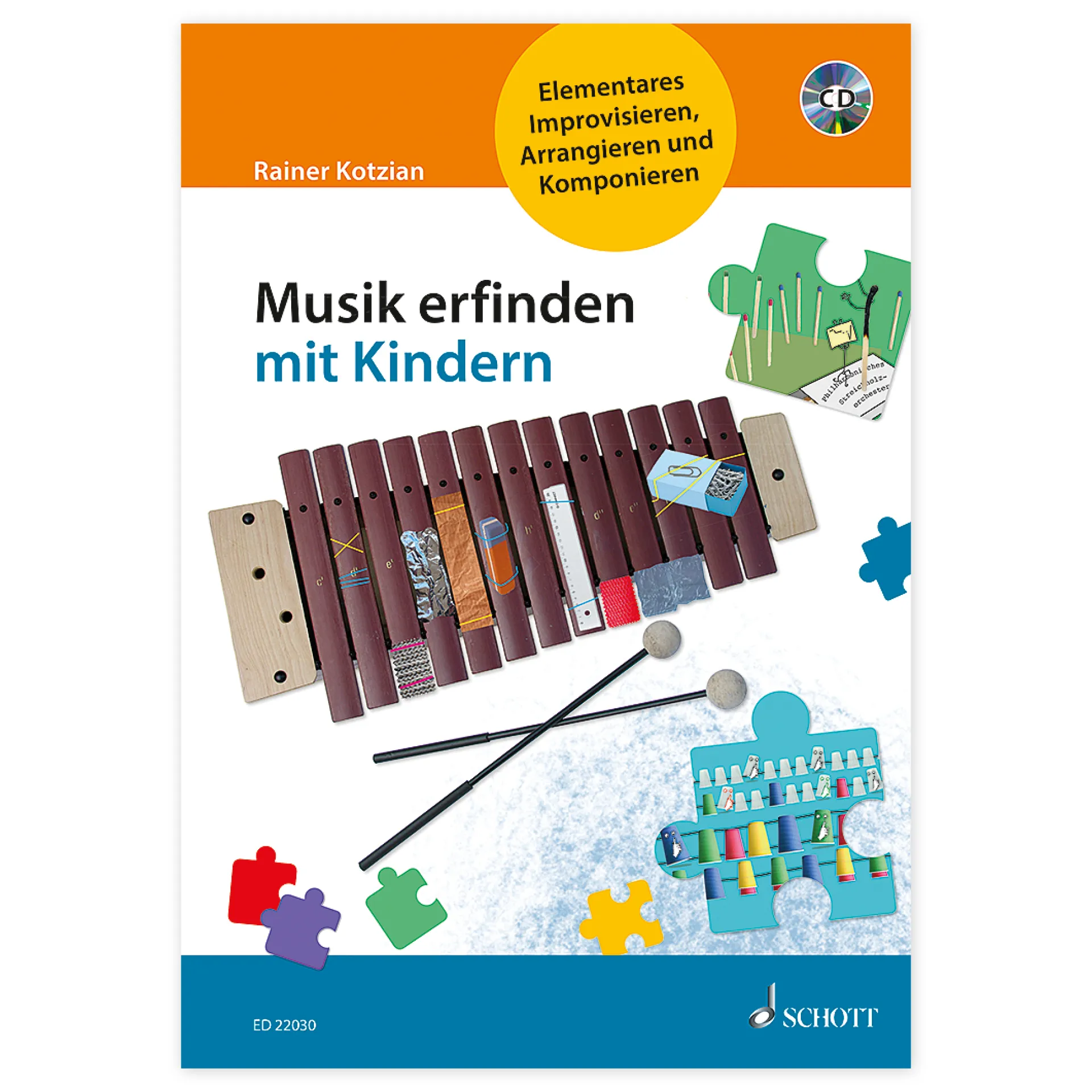 Buch "Musik erfinden mit Kindern", mit CD, 168 Seiten