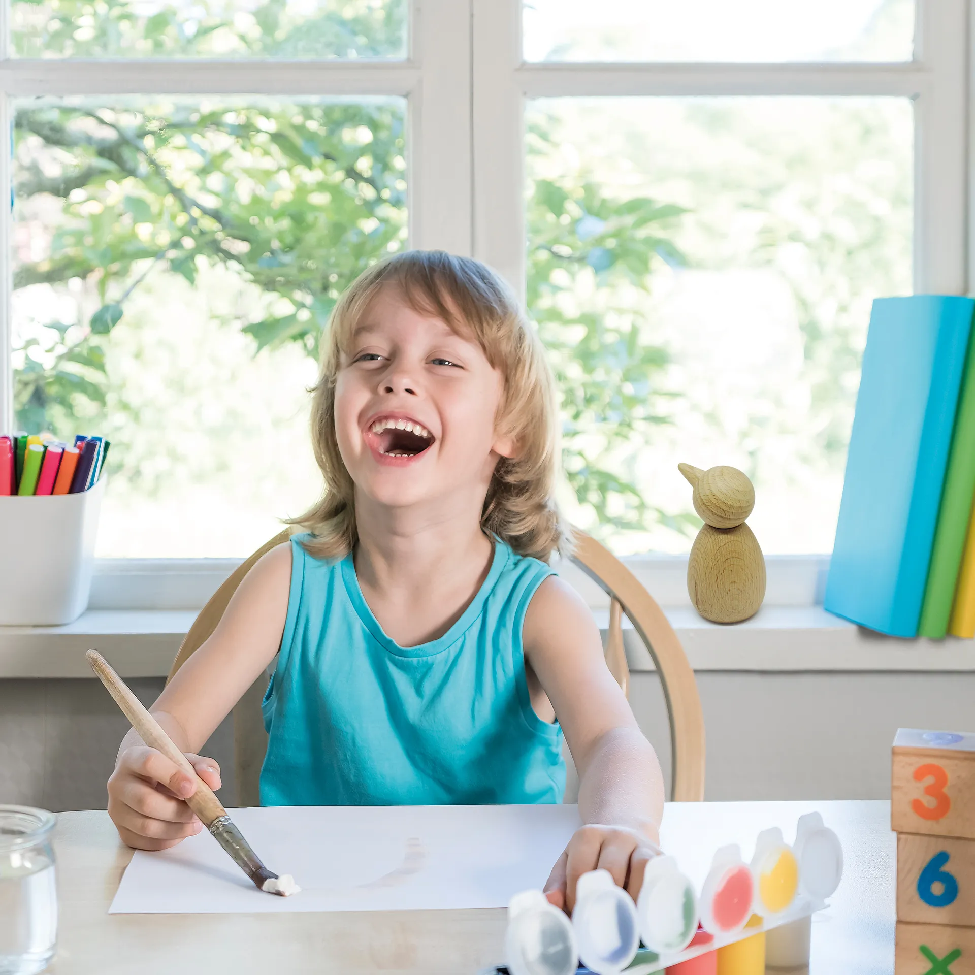 "Stimmungs-Vögelchen" aus Holz